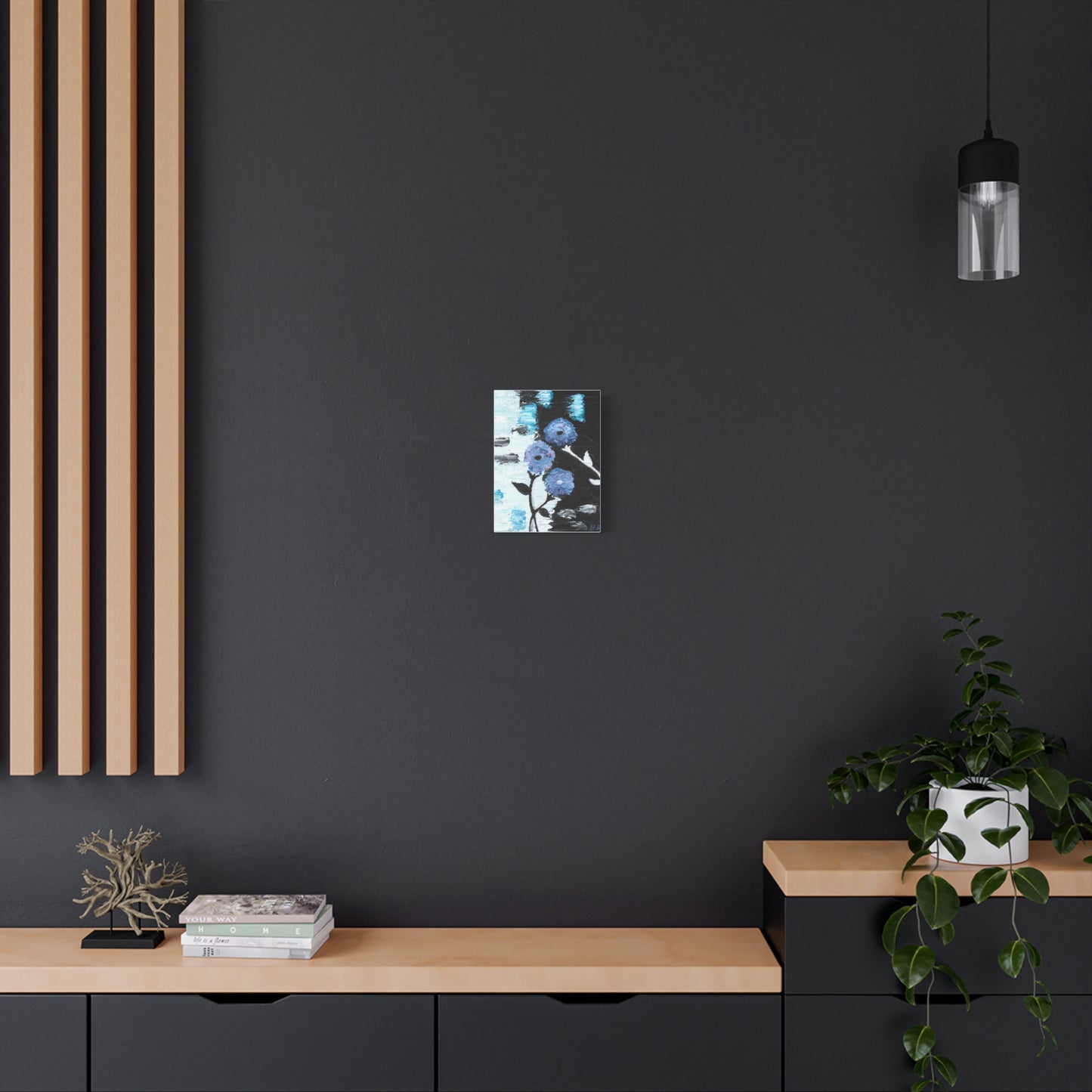 Violet Sights Matte Canvas Wall Art — Stretched 1.25"