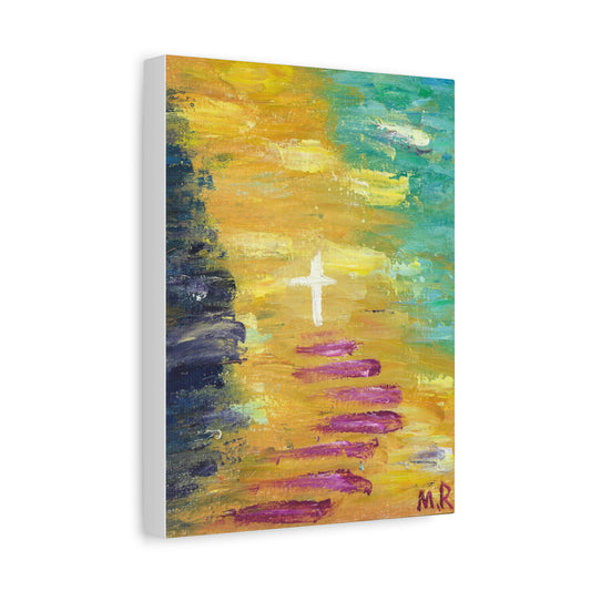In All His Glory Matte Canvas Print