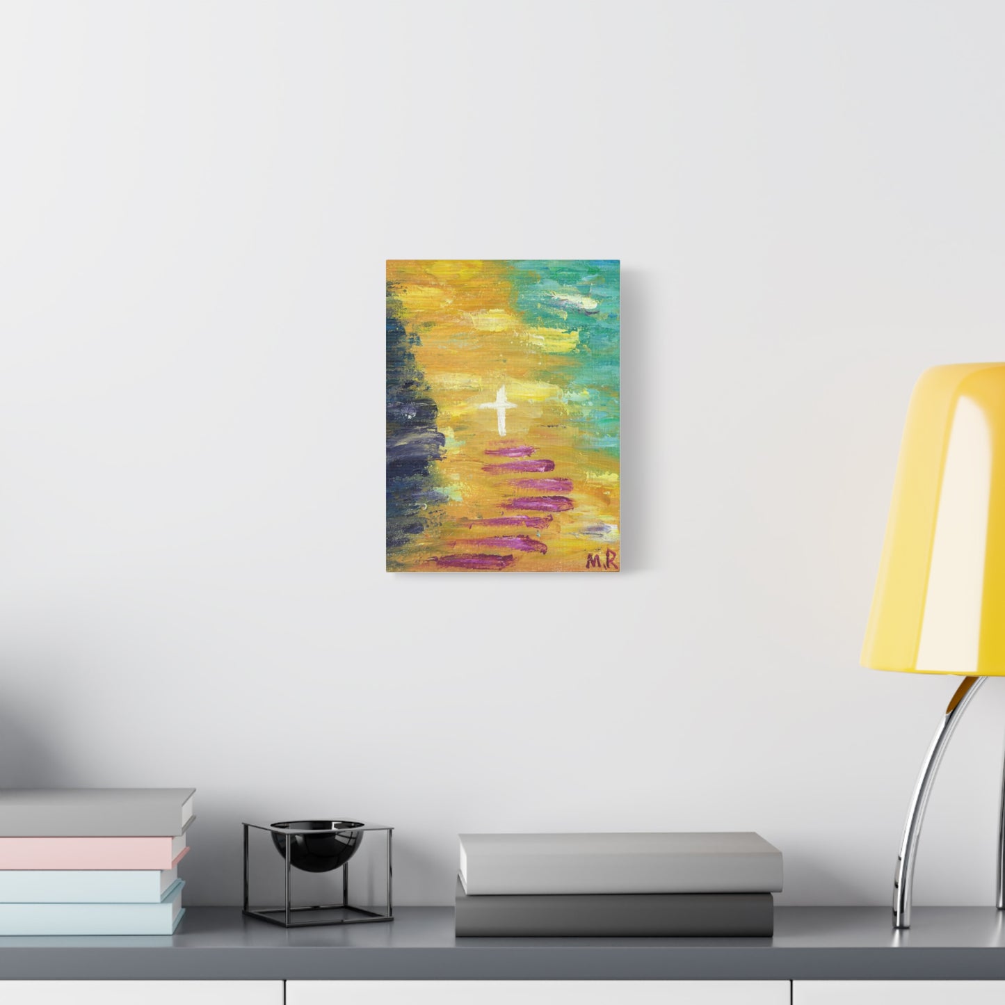 In All His Glory Matte Canvas Print