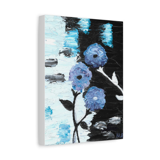 Violet Sights Matte Canvas Wall Art — Stretched 1.25"