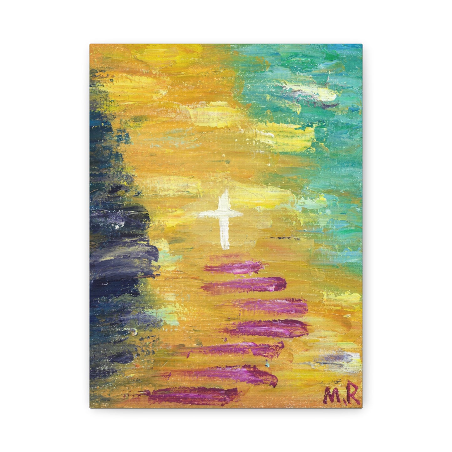 In All His Glory Matte Canvas Print
